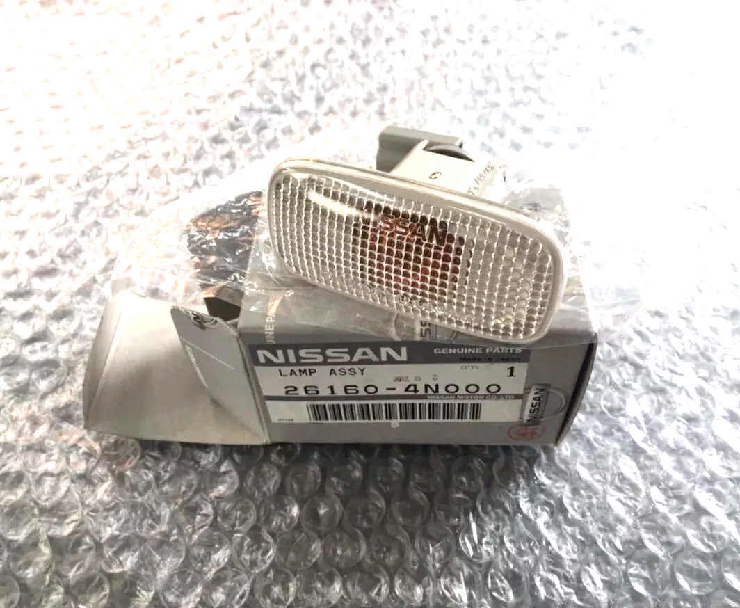 NISSAN GENUINE FLASHER SIDE TURN LAMP 26160 - 4N000 x2 | eBay