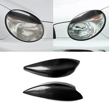 For 2002-03 Subaru Impreza 7th WRX7 Headlight Eyelid Eyebrow Cover Carbon Fiber