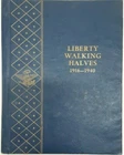 Complete Collection/Walking Liberty Half Dollars 1916-47 PDS in Whitman Albums