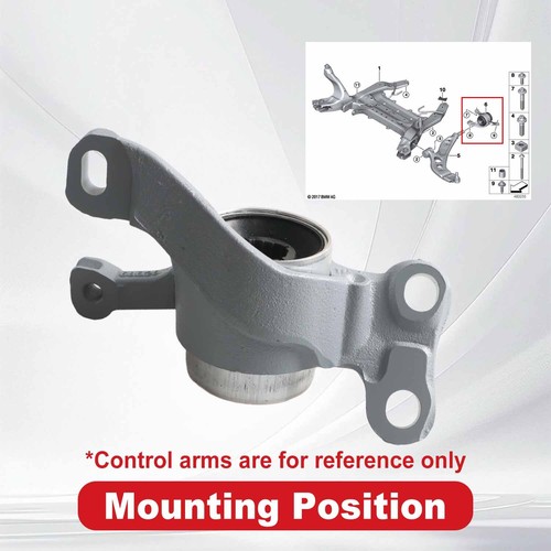2x Front Suspension Control Arm Bushing for 2015-2023 Mini Cooper 2016-2021 BMW - Picture 4 of 17