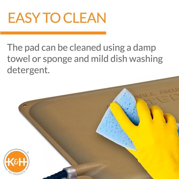 K&H Pet Products Extreme Weather Kitty Pad Petite Tan Petite 9 X 12