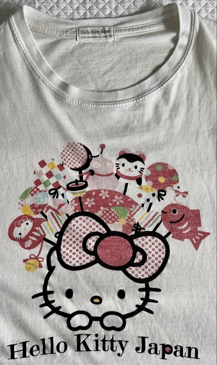 JAPAN HELLO KITTY Women's XL 40th Anniversary Sanrio T-Shirt