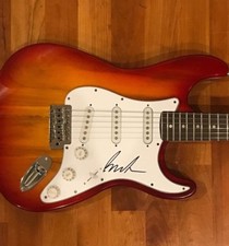 * BECK HANSEN * signed autographed electric guitar * LOSER * MORNING PHASE * 3