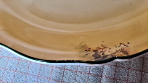 Royal Doulton Scalloped Oval Bowl ~ COACHING DAYS ~ D2716 (Autumnal) *RARE* - Picture 4 of 8
