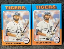 #381 - Riley Greene - 2024 Topps Heritage - Detroit Tigers + Extra