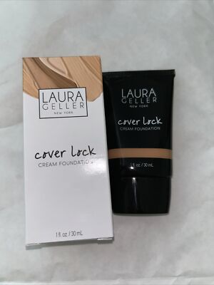 laura geller color lock cream foundation shadow golden medium