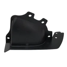 FRONT DRIVER SIDE FENDER SPLASH SHIELD; MADE OF TPE PLASTIC