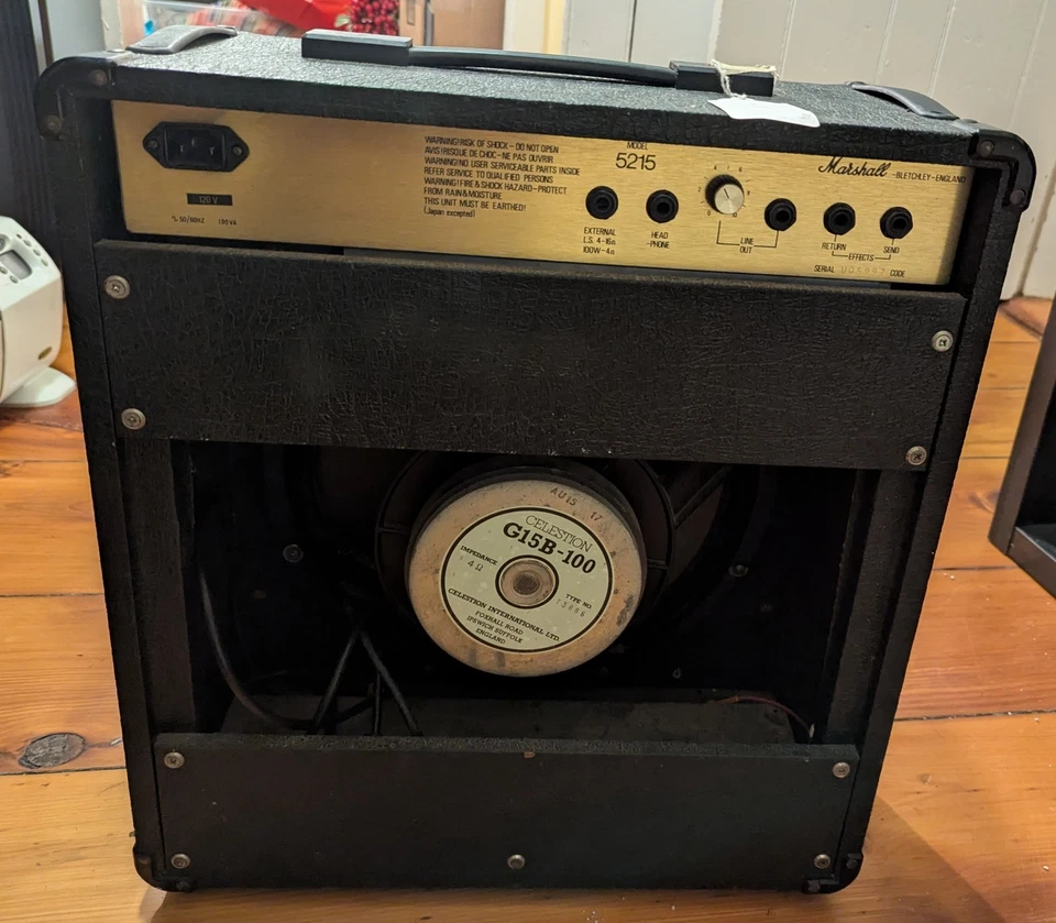 Marshall MOSFET 100 Reverb 5215 - Image 4 of 4