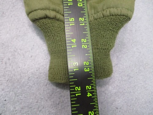 Vintage Alpha Industries CWU-45/P Flight Jacket Cold Weather Aramid Large Long image 18