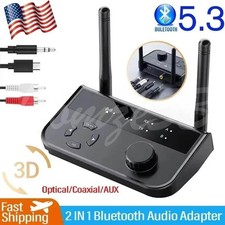   5.3 Long Range Bluetooth Transmitter Receiver For TV Home Stereo Audio Adapter