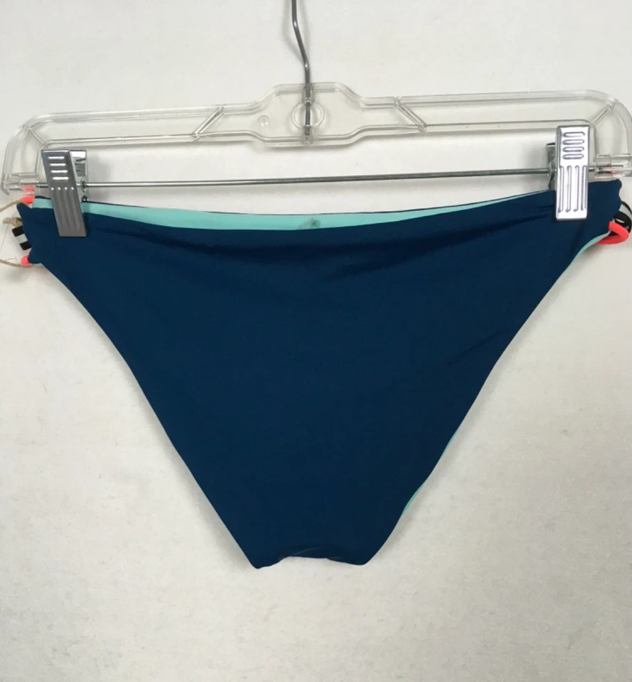 Traje de baño Basta Surf parte inferior de bikini para mujer talla M reversible azul marino azul claro nuevo Foto 3 de 4