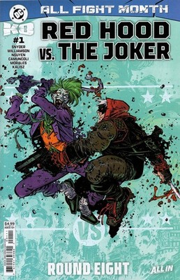 DC K.O. Red Hood Vs Joker #1 cover A Corona All Fight Month Round 8 Jason Todd