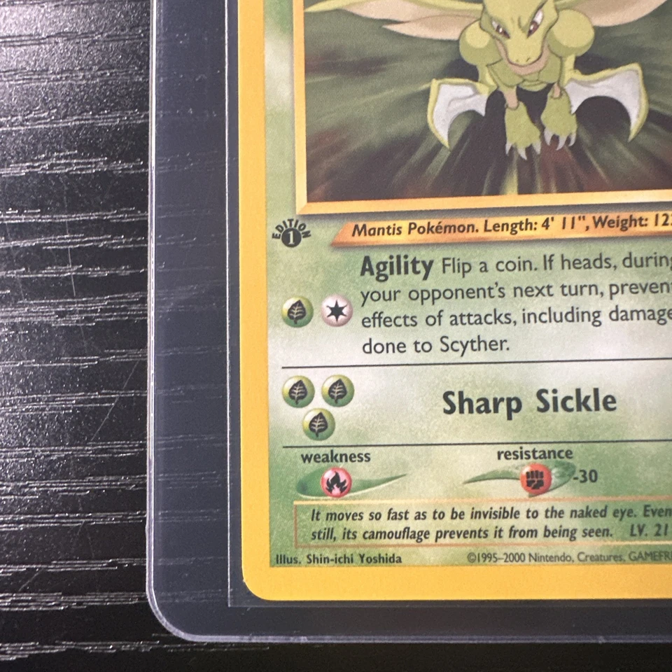 Scyther 1st Edition Neo Destiny Uncommon 55/105 WOTC Vintage Pokemon - Image 2 of 4