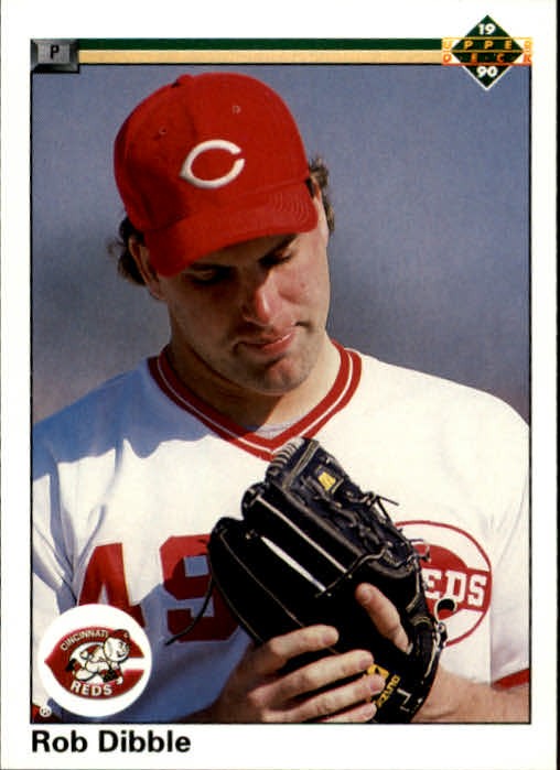 1990 Upper Deck #586 Rob Dibble - BB