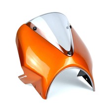 Pyramid Fly Screen Orange Crush Royal Enfield Interceptor 650 2018-