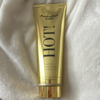 Australian Gold HOT! Max Tanning Energy Tan Accelerator Lotion 8.5 oz