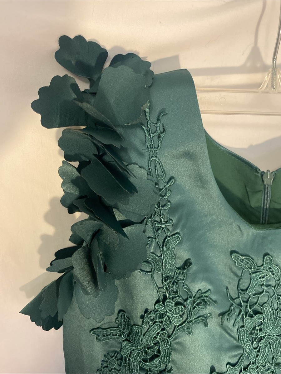 Trish Scully Special Occasion Girls Size 10 Emerald Green Dress | eBay