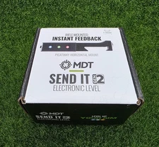 MDT SEND IT GEN2 Electronic Rifle Level Side Mount (V-Mount) - 109901-BLK