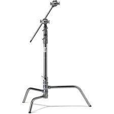 Kupo 20" Master C-Stand with Turtle Base Kit, Includes 2.5" Grip Head and 20" Gr