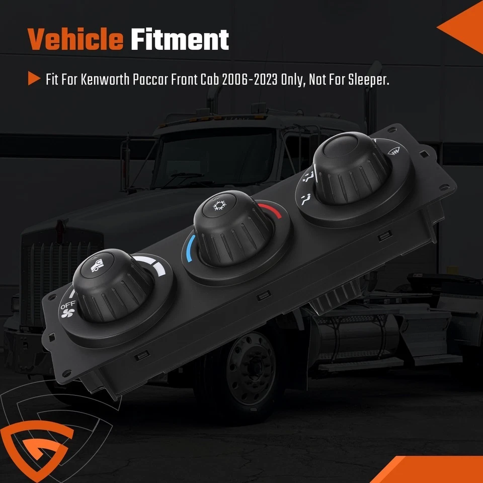 Módulo de control climático calentador de aire acondicionado HVAC F21-1013-21-000 para Kenworth Paccar 06-23 Foto 4 de 4