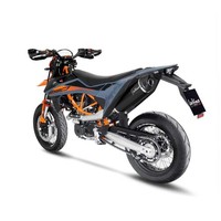 Auspuff LeoVince Schwarz Black KTM 690 Enduro SMC R 2019 - 2024