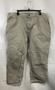 Carhartt Men's B11 DES Original Dungaree Fit Carpenter Jeans Desert Tan 42x30