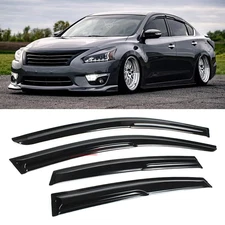 For Nissan Altima 2007-2012 Sedan JDM Mugen Style Window Visors Rain Guard