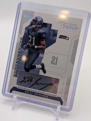 KELLY JENNINGS 2006 Donruss Playoff Signature Proof Rookie AUTO / AUTOGRAPH /150