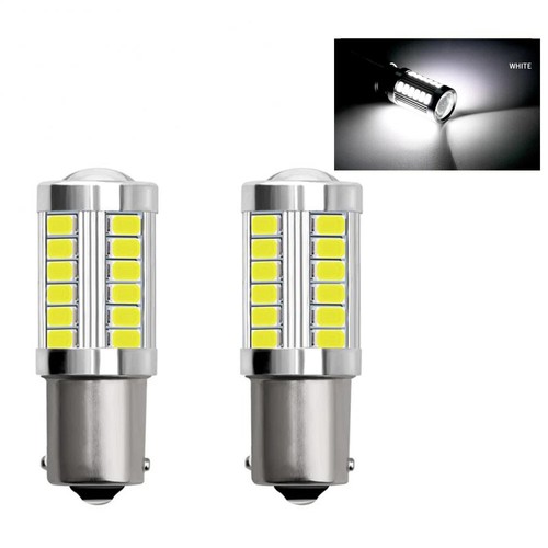 2 SUPER helle LED für MTD Rasentraktor Scheinwerfer Birne BA15S 1156 Birnen Mäher
