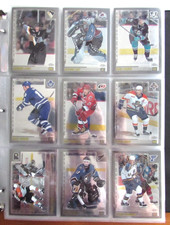 2000-01 Topps Chrome + Insert NHL Hockey Complete Set 286 Cards + Mario Lemieux