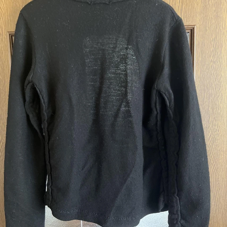 USADO COMME DES GARCONS. CÁRDIGAN 100% LANA BUENO Foto 4 de 4