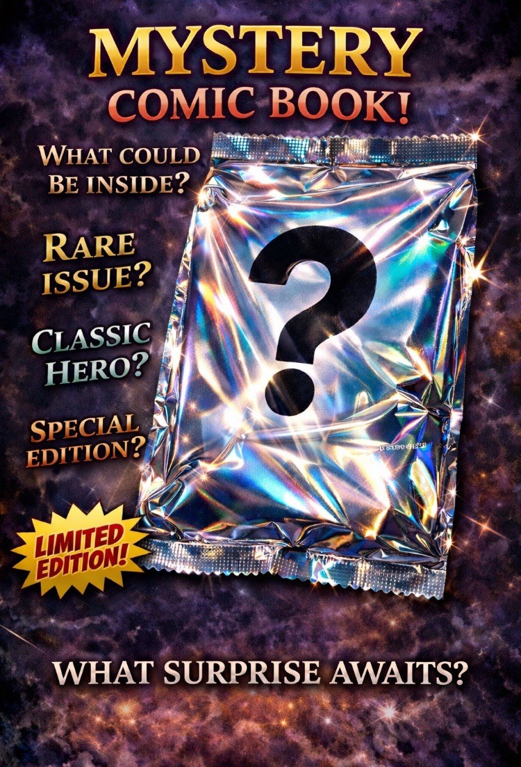 Mystery Signed Comic Book 