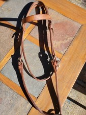 Champion Turf Draft Uprząż dla koni Skóra Prosty brwi Zagłówek NOWY!