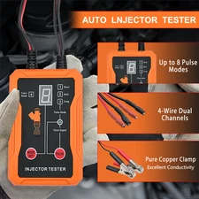 Universal Fuel Injector Tester Cleaner & Adapter DIY Cleaning Tools Kit Set