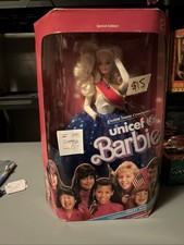 NIB 1989 Mattel UNICEF Barbie 1920 Blonde