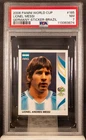113363874 Lionel Messi 2006 Panini World Cup 185 Germany Sticker Brazil PSA 7