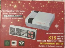 Mini Anniversary Edition Wireless Entertainment System 2.4g GamePad 818 Classic