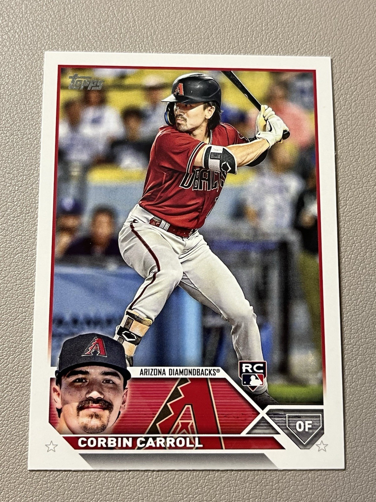2023 Topps Corbin Carroll Rookie RC Series 2 #401 Arizona Diamondbacks