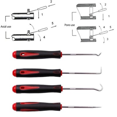 Langlebig Techniker Ingenieur Pick & Hook-Tool Auto-Tool 45/90/135/gerade