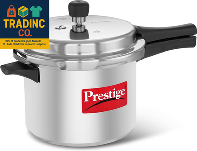 #ad Popular Aluminum Pressure Cooker 5 L Silver $86.99