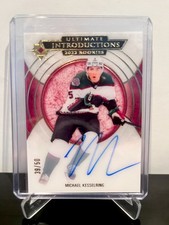 2023-24 ULTIMATE COLLECTION MICHAEL KESSELRING INTRODUCTIONS AUTO GOLD 39/50 RC