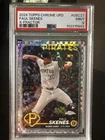 2024 Topps Chrome Paul Skenes UPD X-Fractor PSA 9 Rookie