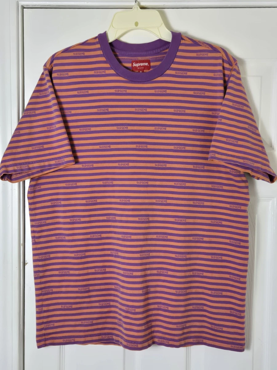 Supreme Short Sleeve Striped T-Shirts for Men for sale | eBay