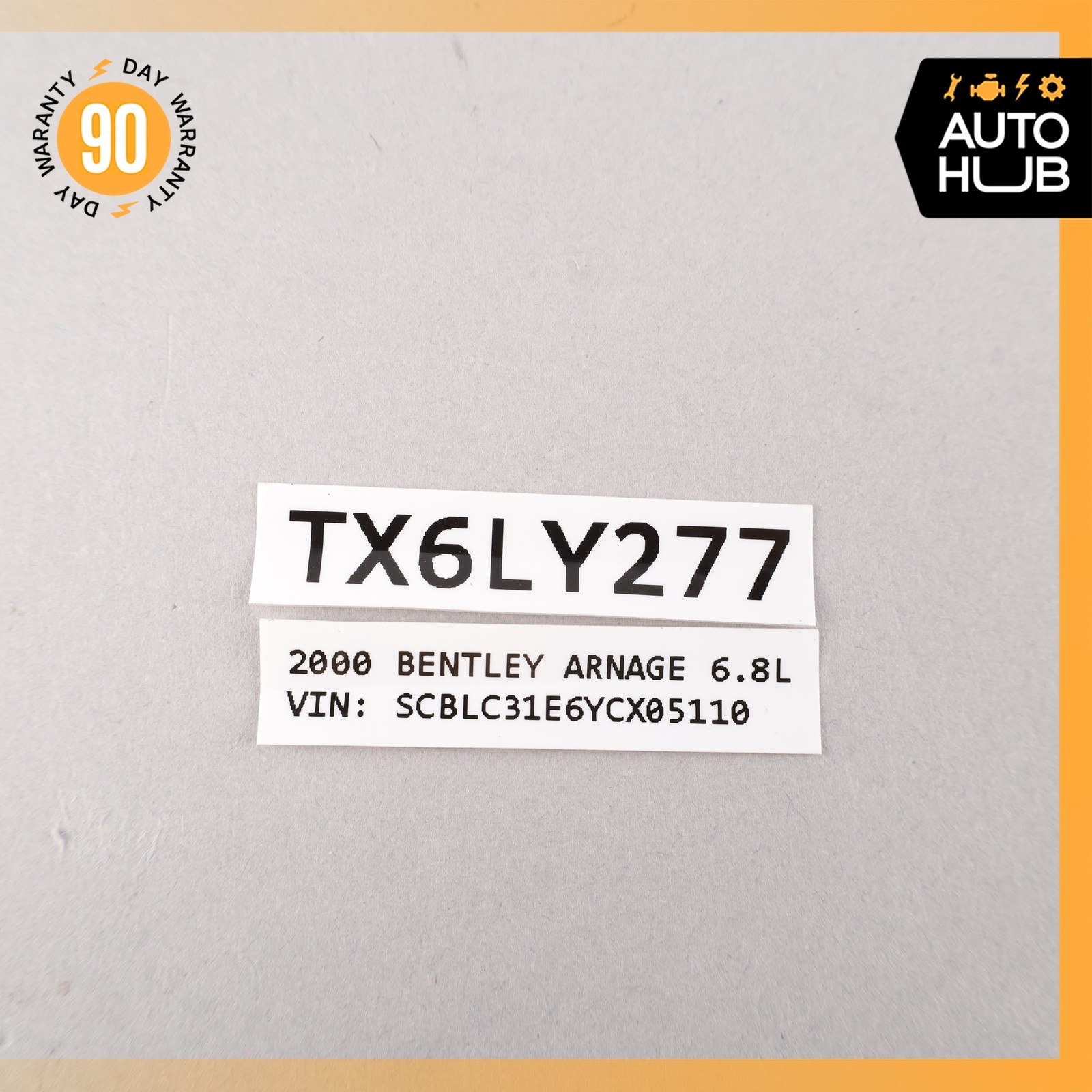 Bentley Arnage Le Mans Series 2000-2002 Rear Right Gateway module