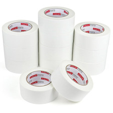 White Duct Tape Heavy Duty, 12 Roll Multi Pack, 30 Yards X 2 Inch, 9 Mil Strong,