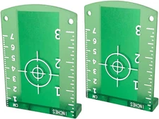 Laser Targets 2 Pack Magnetic Floor Laser Targets Card Plate For Green Beam L⭐⭐⭐