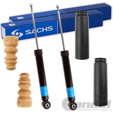 2x SACHS STOßDÄMPFER + PROTECTION KIT HINTEN für VW EOS 1F7 1F8 AB BJ 2006