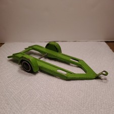 Tonka Snowmobile Trailer 1970's Pressed Steel Original Old Toy 8 " long