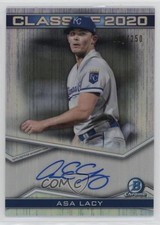 2020 Bowman Draft Class of 2020 /250 Asa Lacy #C20A-AL Auto 0sm4