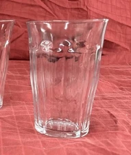 Duralex Picardie Tumbler 16.8 oz Glasses Made In France 5 3/4" Tall 7 available